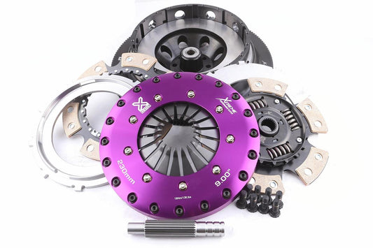 Xtreme Performance - 230mm Sprung Ceramic Twin Plate Clutch Kit Incl Flywheel 1000Nm - Ford Mustang 5.0 Bullitt (17-19)