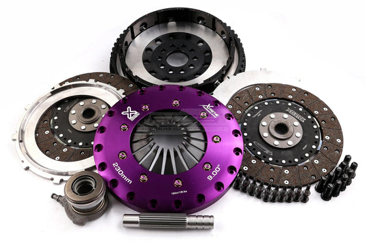 Xtreme Performance - 230mm Organic Twin Plate Clutch Kit Incl Flywheel & CSC 1200Nm - Ford Mondeo XR5 Turbo (07-15)