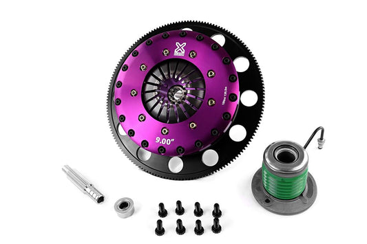 Xtreme Performance - 230mm Rigid Ceramic Twin Plate Clutch Kit Incl Flywheel & CSC 1800Nm - Ford Mustang 4.6 V8 (05-09)