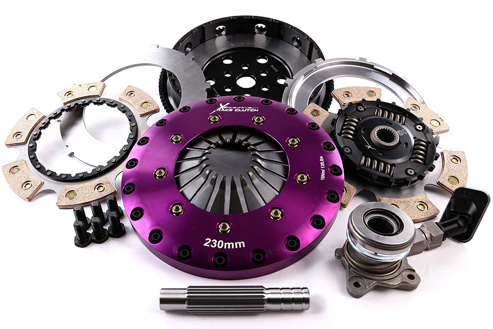Xtreme Performance - 230mm Sprung Ceramic Twin Plate Clutch Kit Incl Flywheel & CSC 1000Nm - Ford Mondeo 2.0 EcoBoost (10-14)