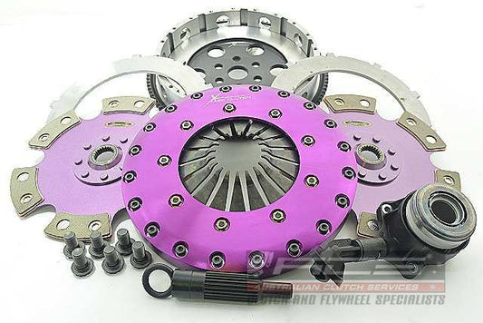 Xtreme Performance - 230mm Rigid Ceramic Twin Plate Clutch Kit Incl Flywheel & CSC 1800Nm - Ford Focus 2.3 RS AWD (15-18)