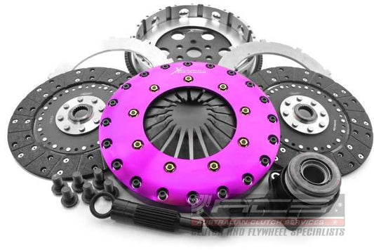 Xtreme Performance - 230mm Organic Twin Plate Clutch Kit Incl Flywheel & CSC 1200Nm - Ford Mondeo 2.0 EcoBoost (10-14)