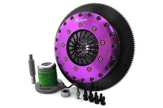 Xtreme Performance - 230mm Rigid Ceramic Twin Plate Clutch Kit Incl Flywheel & CSC 1800Nm - Ford Mustang 5.4 V8 (06-14)