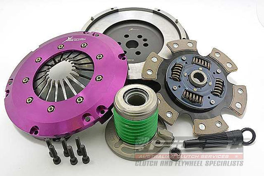 Clutch Kit - Xtreme Performance Race Sprung Ceramic Incl Flywheel & CSC 910Nm - Ford Mustang 2.3 EcoBoost (18-19)