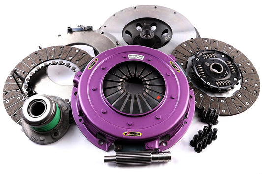 Xtreme Performance - 270mm Organic Twin Sprung Plate Clutch Kit Incl Flywheel & CSC 1000Nm - Ford Mustang 5.2 V8 Shelby (15-20)