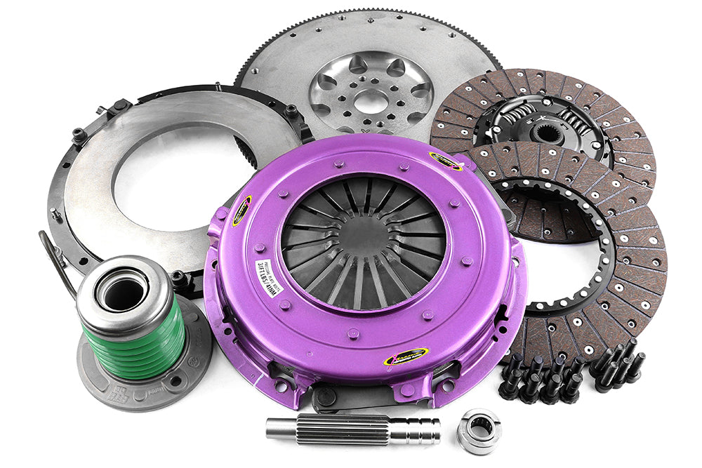 Xtreme Performance - 270mm Organic Twin Sprung Plate Clutch Kit Incl Flywheel & CSC 1000Nm - Ford Mustang 5 (10-15)