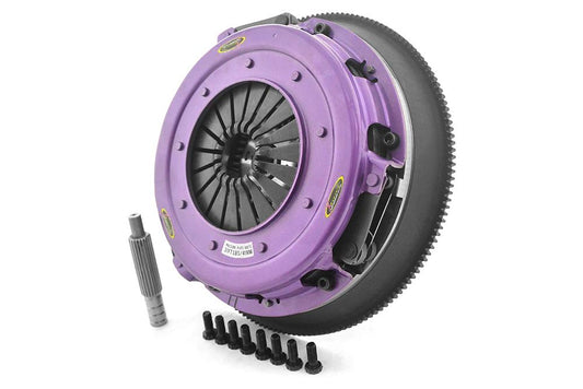 Xtreme Performance - 270mm Organic Twin Sprung Plate Clutch Kit Incl Flywheel & CSC 1000Nm - Ford Mustang 5.0 Bullitt (17-19)