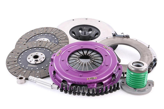 Xtreme Performance - 270mm Organic Twin Plate Clutch Kit Incl Flywheel & CSC 1300Nm - Ford Mustang 5.0 Bullitt (17-19)