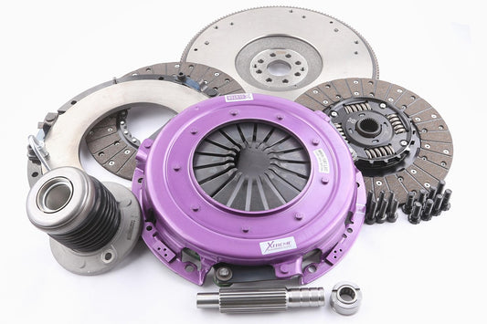 Xtreme Performance - 270mm Sprung Organic Twin Plate Clutch Kit Incl Flywheel & CSC - Ford Mustang 5.4 V8 (06-14)