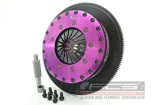 Xtreme Performance - 230mm Rigid Ceramic Twin Plate Clutch Kit Incl Flywheel 1800Nm - Vauxhall Monaro VY, VZ (04-05)