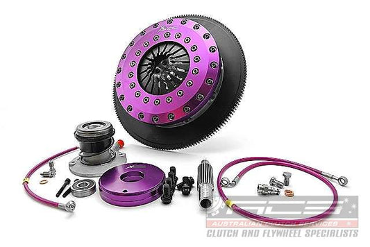 Xtreme Performance - 230mm Organic Twin Plate Clutch Kit Incl Flywheel & CSC 1200Nm - Vauxhall VXR8 Maloo 6.2 (08-11)