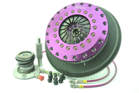 Xtreme Performance - 230mm Rigid Ceramic Twin Plate Clutch Kit Incl Flywheel & CSC 1800Nm - Vauxhall VXR8 Maloo 6.2 (08-11)