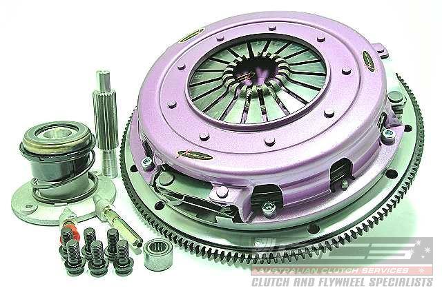 Xtreme Performance - 270mm Organic Twin Plate Clutch Kit Incl Flywheel & CSC 1300Nm - Vauxhall Monaro VY, VZ (04-05)