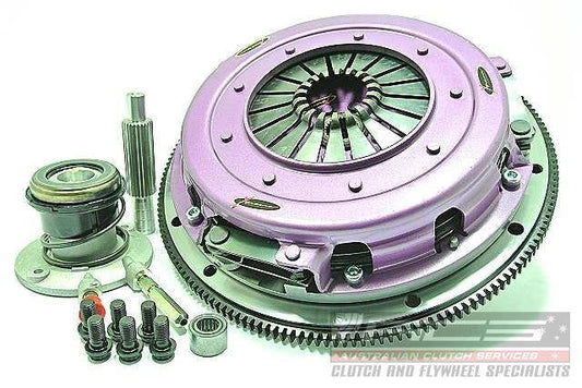 Xtreme Performance - 270mm Organic Twin Plate Clutch Kit Incl Flywheel & CSC 1300Nm - Vauxhall Monaro VY, VZ (04-05)