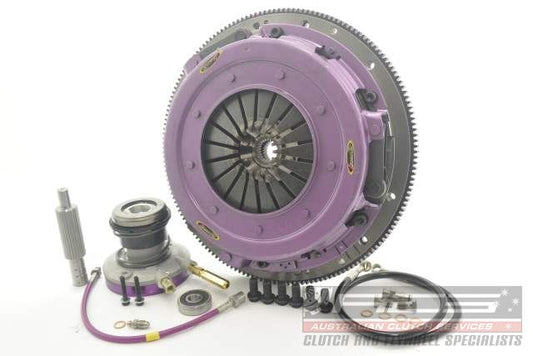 Xtreme Performance - 270mm Organic Twin Plate Clutch Kit Incl Flywheel & CSC 1300Nm - Vauxhall VXR8 Maloo 6.2 (08-11)