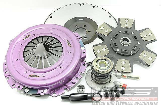 Clutch Kit - Xtreme Performance Heavy Duty Sprung Ceramic Incl Flywheel & CSC 1062Nm - Vauxhall Monaro VY, VZ (04-05)
