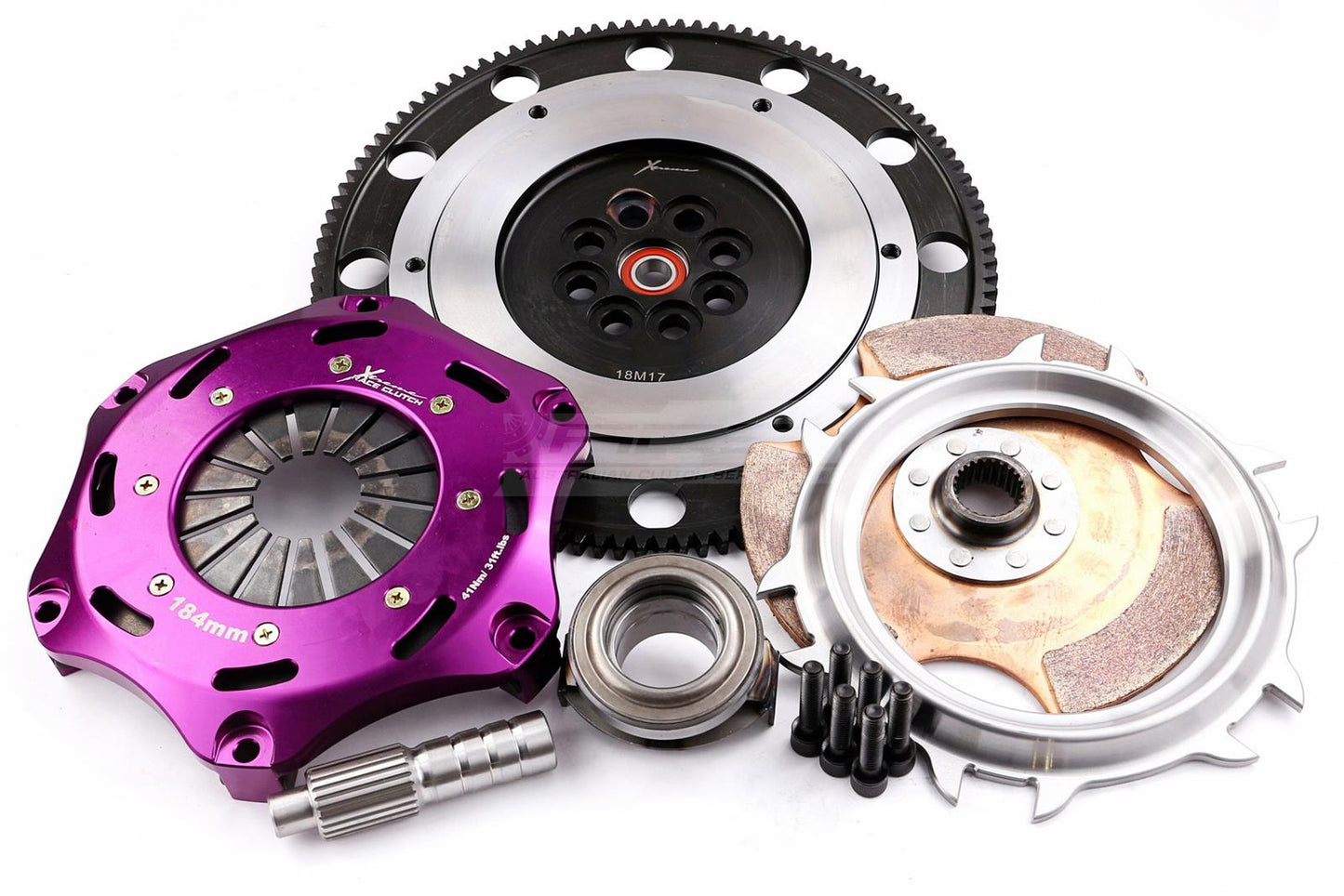 Xtreme Performance - Rigid Ceramic Single Plate Clutch Kit Incl Flywheel - Honda Integra 1.8 (DC2) (01-93)