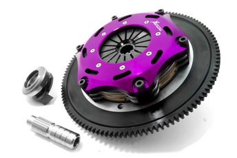 Xtreme Performance - 184mm Rigid Ceramic Twin Plate Clutch Kit Incl Flywheel 1220Nm - Honda Prelude BB (01-96)