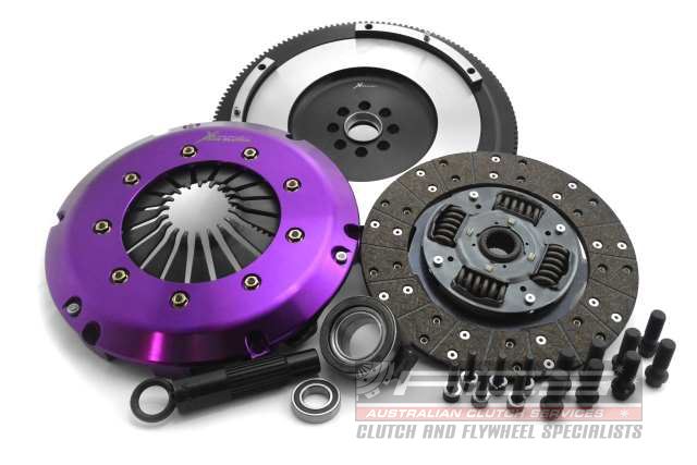 Clutch Kit - Xtreme Performance Heavy Duty Organic Incl Flywheel 600Nm  Conversion kit Dual-mass to solid flywheel (Service kit part number is KHN24037-1A) - Honda Civic Gen. X (17-22)