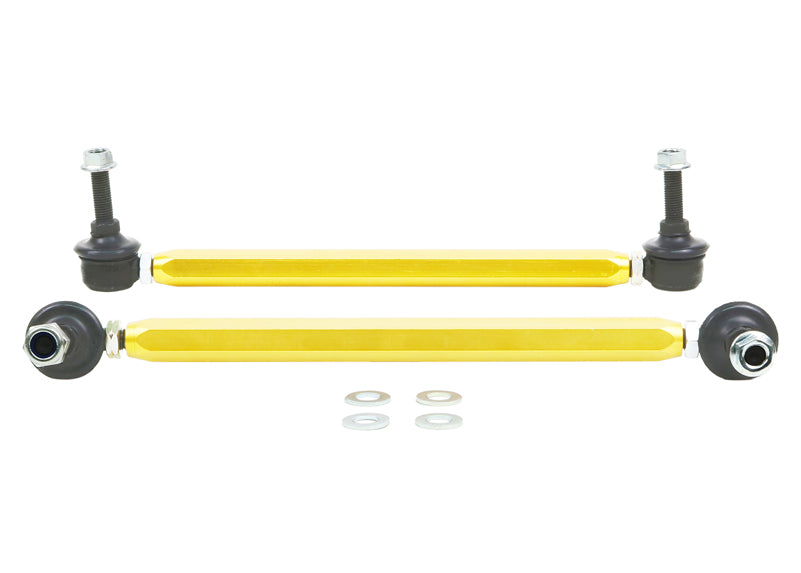 Whiteline Adjustable Front Anti Roll Bar Drop Links for Abarth Punto Evo 199 (08-12)