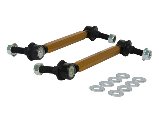 Whiteline Adjustable Rear Anti Roll Bar Drop Links for Nissan Navara D23/NP300 4WD Coil Spring (15-)