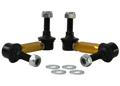 Whiteline Adjustable Rear Anti Roll Bar Drop Links for Hyundai Galloper JK (98-03)
