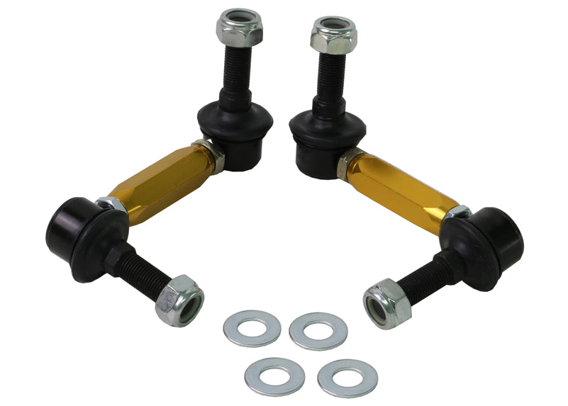 Whiteline Adjustable Rear Anti Roll Bar Drop Links for Hyundai Galloper JK (98-03)