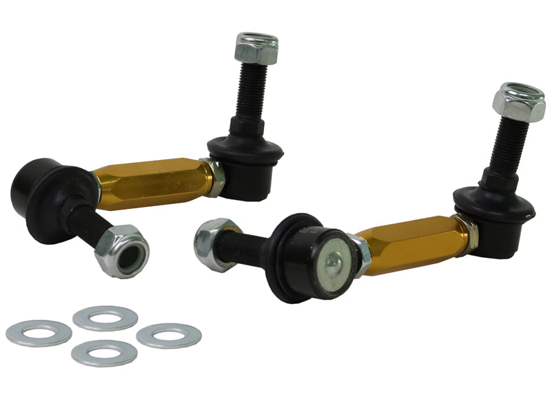 Whiteline Adjustable Rear Anti Roll Bar Drop Links for Hyundai Galloper JK (98-03)