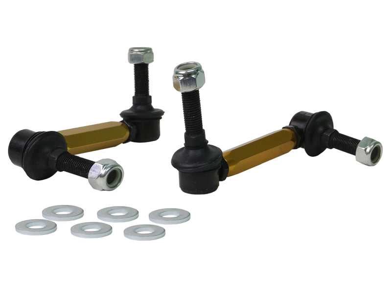 Whiteline Adjustable Front Anti Roll Bar Drop Links for Toyota Land Cruiser Prado 120 Series (03-09)