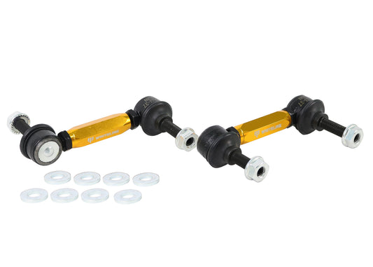 Whiteline Adjustable Rear Anti Roll Bar Drop Links for VW Jetta A6 Mk6 (10-18)