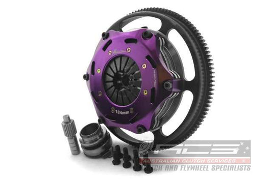 Xtreme Performance - 184mm Rigid Ceramic Twin Plate Clutch Kit Incl Flywheel 1220Nm - Lotus Evora 3.5 S (10-16)