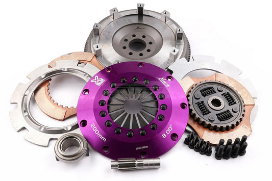 Xtreme Performance - 200mm Sprung Ceramic Twin Plate Clutch Kit Incl Flywheel 1200Nm - Mini Convertible (R52) Cooper S (04-07)