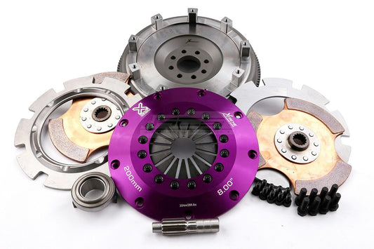 Xtreme Performance - 200mm Rigid Ceramic Twin Plate Clutch Kit Incl Flywheel 1200Nm - Mini Convertible (R52) John Copper Works (04-07)