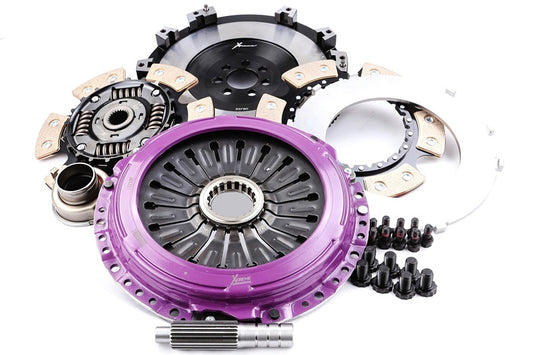 Xtreme Performance - 230mm Sprung Ceramic Twin Plate Clutch Kit Incl Flywheel 1000Nm - Mitsubishi Lancer EVO X (CZ4A) (07-08)