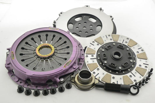 Clutch Kit - Xtreme Performance Heavy Duty Cushioned Ceramic Incl Flywheel 1400Kg 1000Nm - Mitsubishi Lancer EVO V - RS450 Ralliart (CP9A) (98-98)