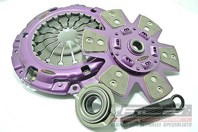 Clutch Kit - Xtreme Performance Heavy Duty Sprung Ceramic 700Nm 1100kg (30% inc.) - Mitsubishi 3000 GT 3.0 4WD (Z16A) (89-99)