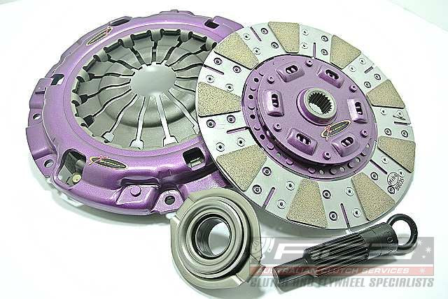 Clutch Kit - Xtreme Performance Heavy Duty Cushioned Ceramic 1100Kg (30% inc.) 700Nm - Mitsubishi 3000 GT 3.0 4WD (Z16A) (89-99)