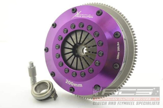 Xtreme Performance - 200mm Sprung Ceramic Twin Plate Clutch Kit Incl Flywheel 1200Nm - Mazda MX-5 2.0 (NC18) (05-14)