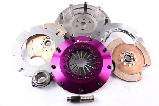 Xtreme Performance - 200mm Rigid Ceramic Twin Plate Clutch Kit Incl Flywheel 1200Nm - Mazda MX-5 2.0 (NC18) (05-14)