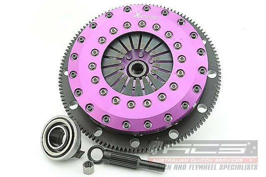 Xtreme Performance - 230mm Rigid Ceramic Twin Plate Clutch Kit Incl Flywheel 1800Nm - Mazda RX-7 1.3 Turbo (FC3S. FC1031) (87-89)