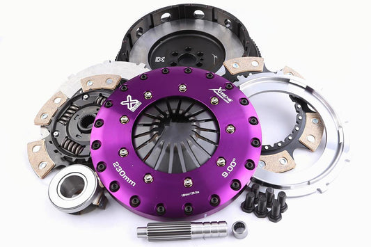 Xtreme Performance - 230mm Sprung Ceramic Twin Plate Clutch Kit Incl Flywheel 1000Nm - Mazda CX-7 2.5 MZR (ER10L) (09-13)