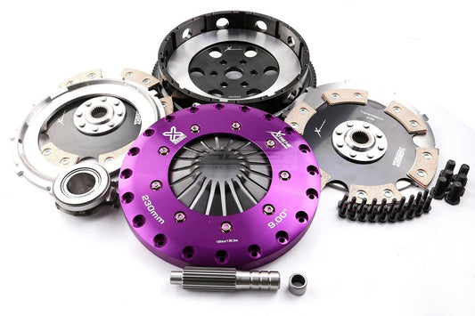 Xtreme Performance - 230mm Rigid Ceramic Twin Plate Clutch Kit Incl Flywheel 1800Nm - Mazda CX-7 2.5 MZR (ER10L) (09-13)