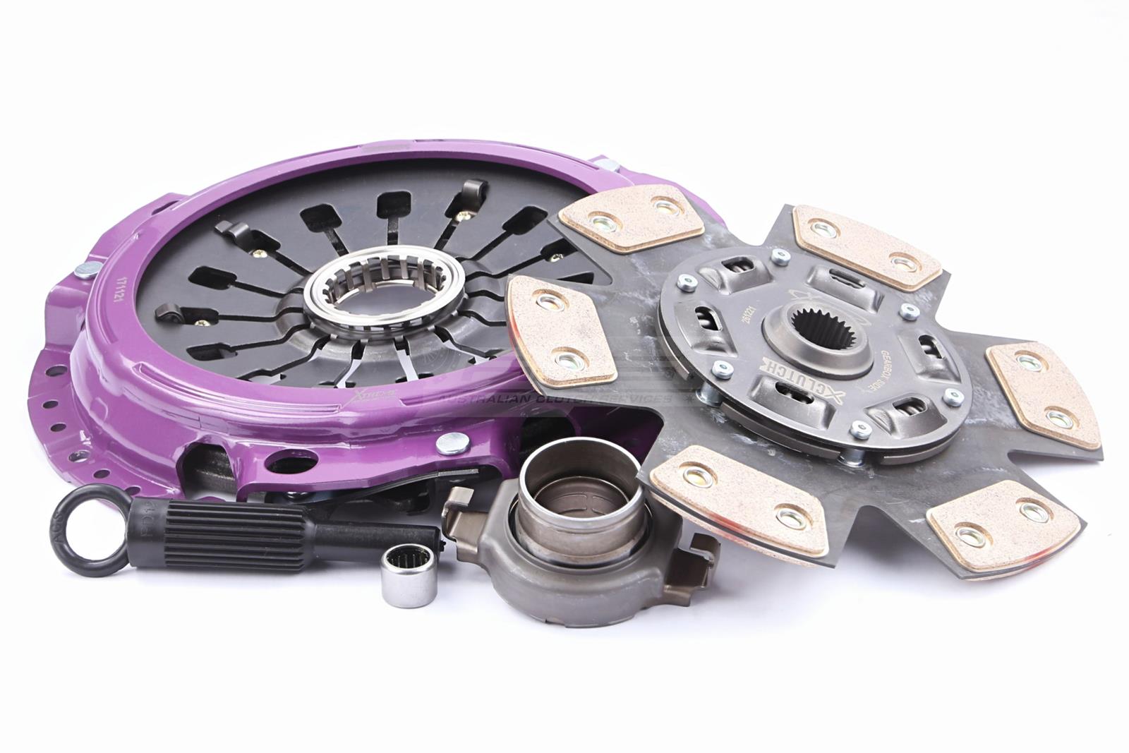 Clutch Kit - Xtreme Performance Heavy Duty Sprung Ceramic 730Nm 975kg (40% inc.) - Mazda RX-7 1.3 Twin Turbo (FD3S. FD1031) (02-92)