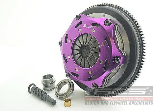 Xtreme Performance - 184mm Rigid Ceramic Twin Plate Clutch Kit Incl Flywheel 1220Nm - Nissan Bluebird U12 (85-90)