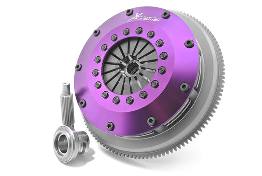 Xtreme Performance - 200mm Rigid Ceramic Twin Plate Clutch Kit Incl Flywheel 1200Nm - Nissan Skyline R33 (93-98)