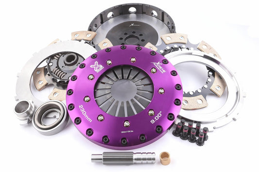Xtreme Performance - 230mm Sprung Ceramic Twin Plate Clutch Kit Incl Flywheel 1000Nm - Nissan 180SX S13 (91-94)