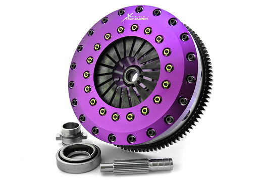 Xtreme Performance - 230mm Rigid Ceramic Twin Plate Clutch Kit Incl Flywheel 1800Nm - Nissan Silvia S14 (94-99)