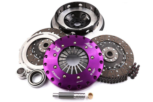 Xtreme Performance - 230mm Organic Twin Plate Clutch Kit Incl Flywheel 1200Nm - Nissan 350Z Z33 (03-07)