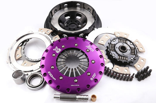 Xtreme Performance - 230mm Sprung Ceramic Twin Plate Clutch Kit Incl Flywheel 1000Nm - Nissan Z Z34 (22-22)