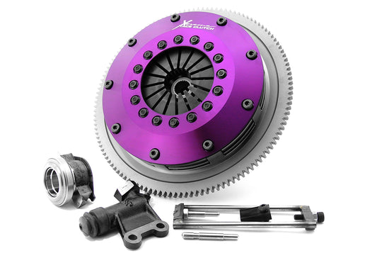 Xtreme Performance - 200mm Sprung Ceramic Twin Plate Clutch Kit Incl Flywheel 1200Nm - Subaru Impreza 2.0 WRX STi AWD (GGB) (00-02)